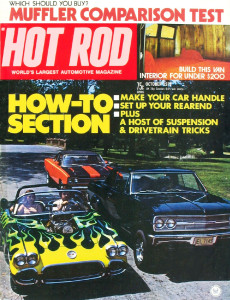 HOT ROD 1973 OCT - IHRA, NHRA, CHOPPED VW, PIKES PEAK, RAINMAKER, YELLOW BIRD